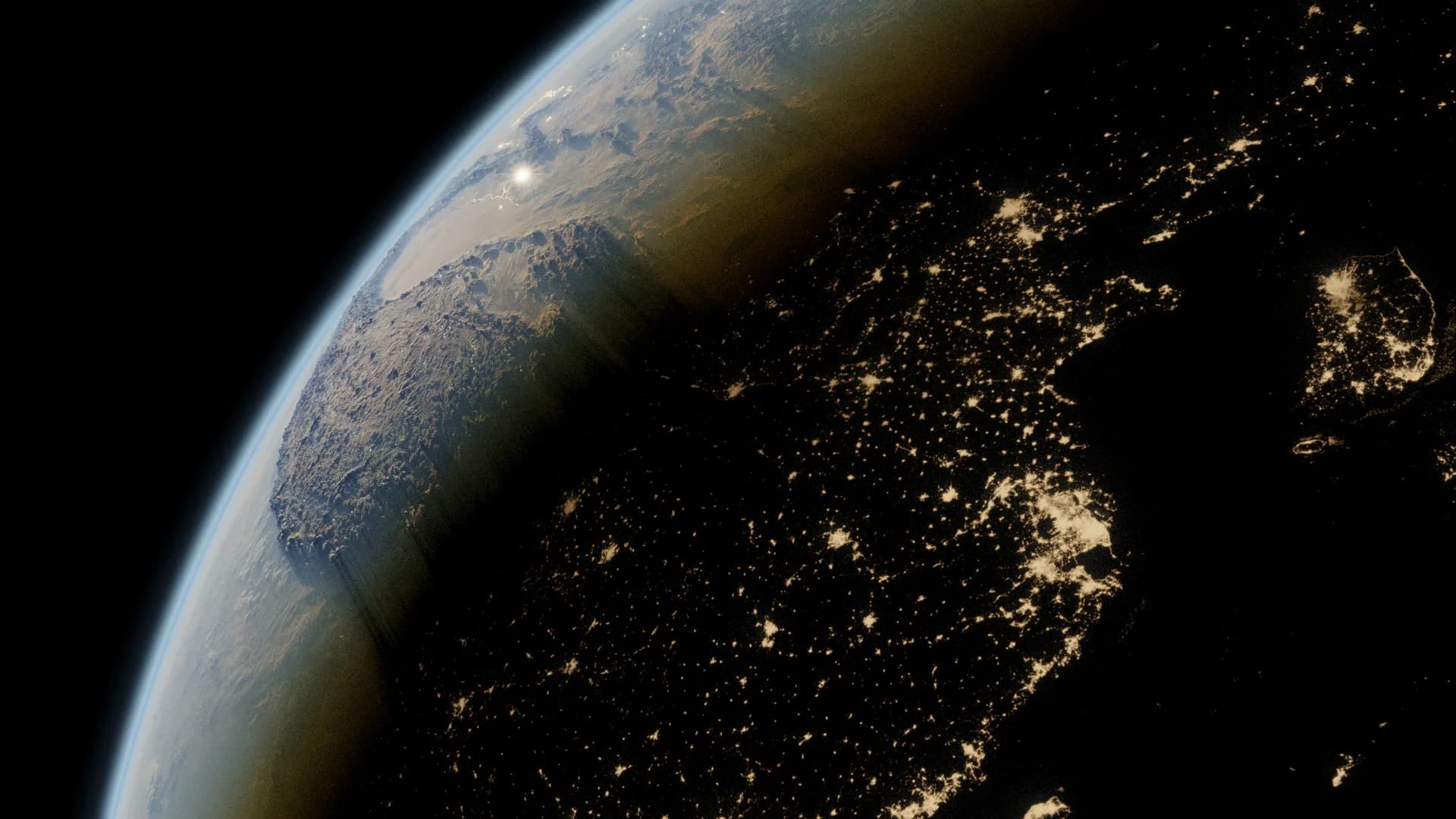 Earth and Moon